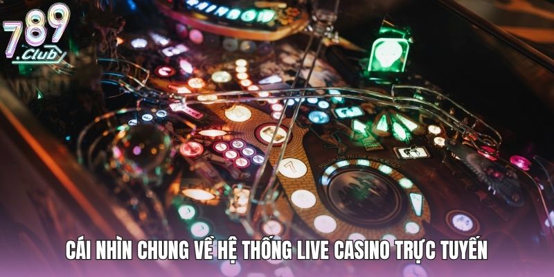 Live Casino Trực Tuyến - Kết Nối Sòng Bài Thực Tế 24/7 2 Cái nhìn chung về hệ thống live casino trực tuyến